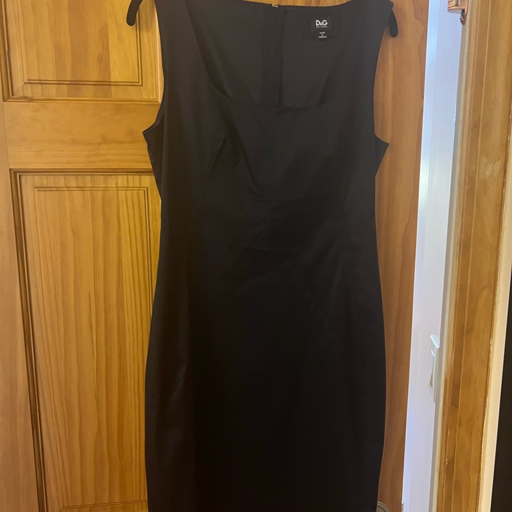 D&G Women's Classic Black Mini Dress